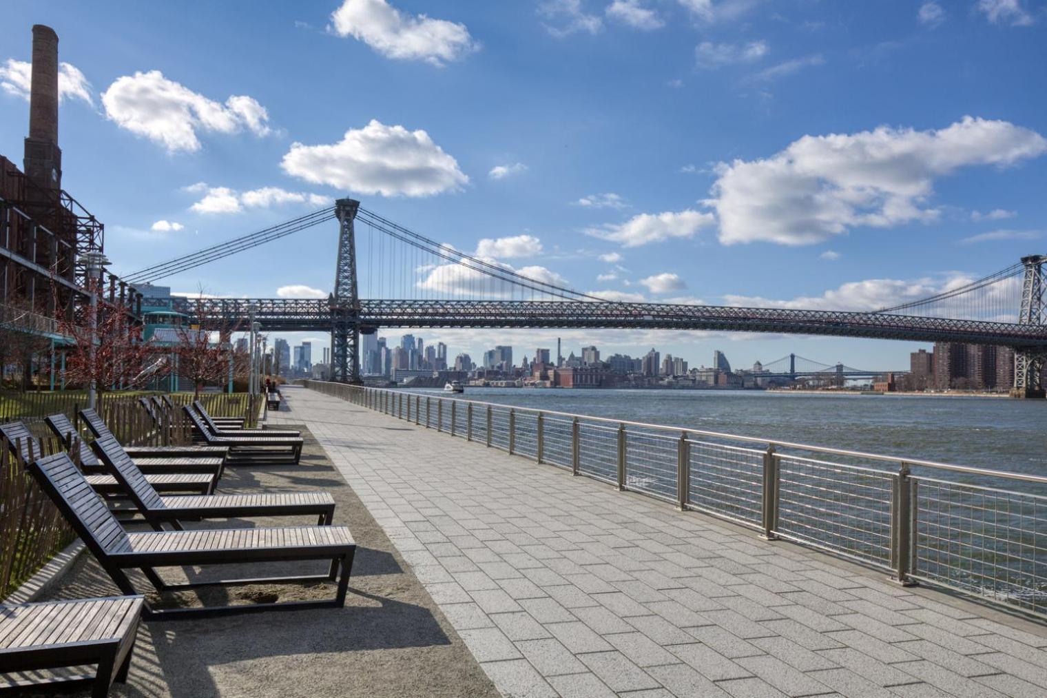 Apartamento Williamsburg 2br W Wd Private Deck Nr Ferry Nyc-707 Nova York